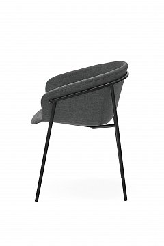 Полукресло Hug, цвет темео серый